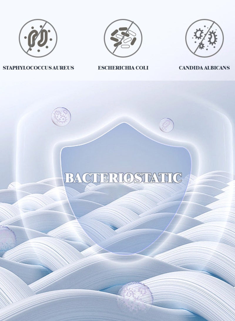 infino مسترز كوتون سباندكس بوكسر شورتس مع زر مخفي - مريح وفضفاض للرياضة والمنزل - Image 5